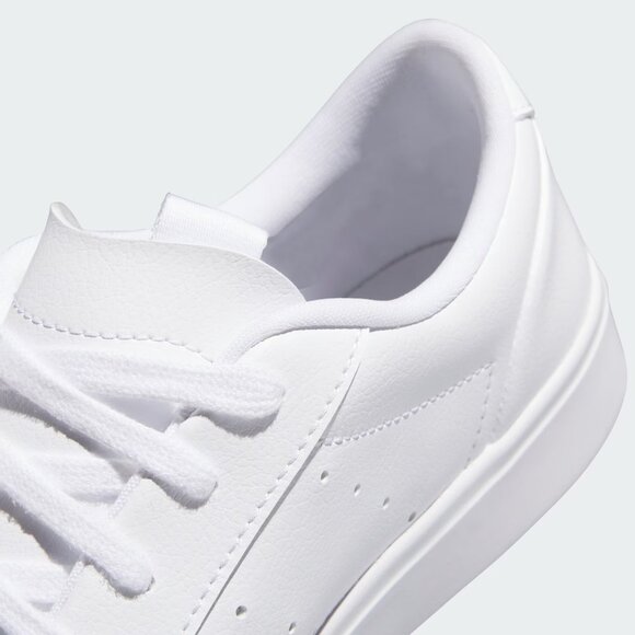 adidas Womens White Sleek Shoes/NIB/10 - Picture 6 of 16